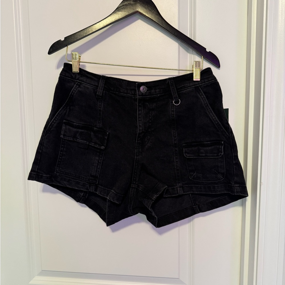 Wild Fable Black Cargo Shorts